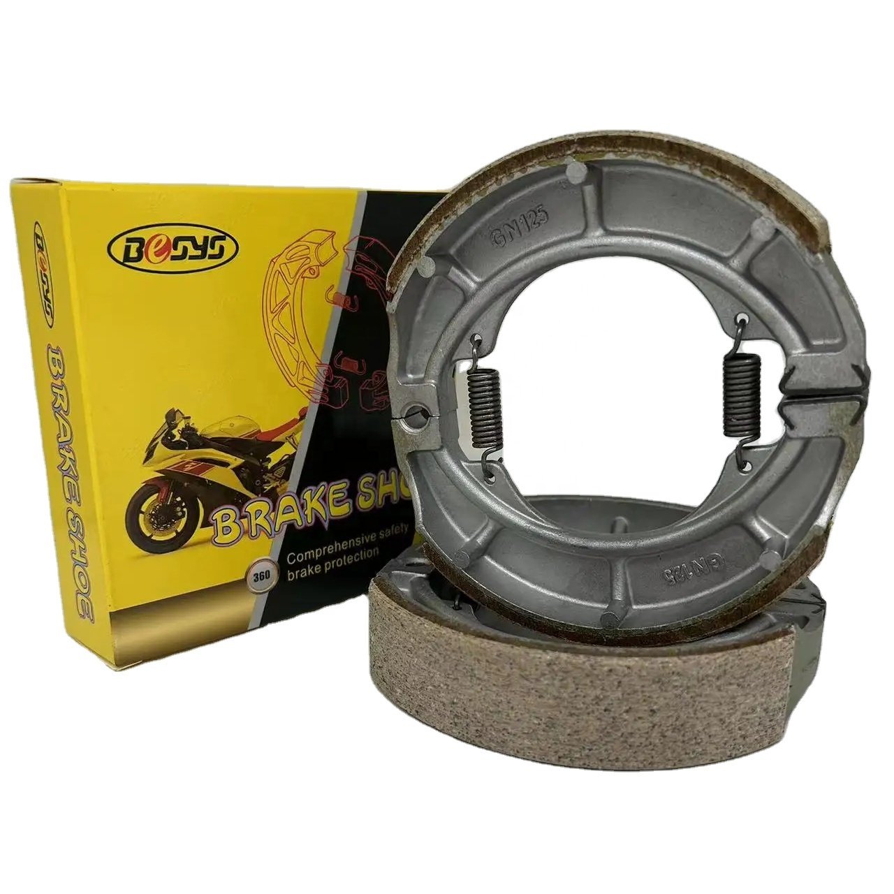 Hotsale BAJAJ Motorcycle Parts Motorcycle Accessories Brake Shoe for Motorcycle 125CC GN125